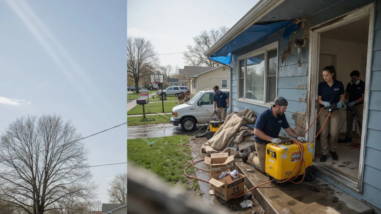 Basement Flood Cleanup in Poplar Grove, IL near me